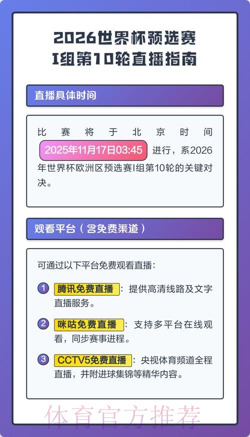 2026世界杯直播APP官方入口地址推荐